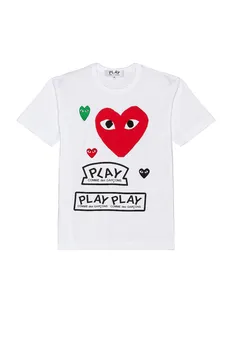 Футболка Comme des Garons Shirt, белый