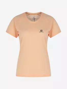 Футболка женская Salomon Cross Rebel, Оранжевый