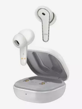 Гарнитура TFN TWS Pure ANC беспроводные наушники, white, Белый