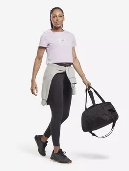 Футболка женская Reebok Te Graphic Tee - Quirky, Фиолетовый