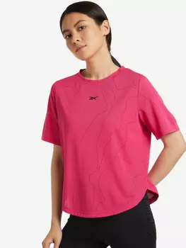 Футболка женская Reebok United By Fitness, Красный, размер 40