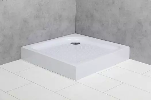 Акриловый душевой поддон BelBagno 85x85 TRAY-BB-A-85-15-W