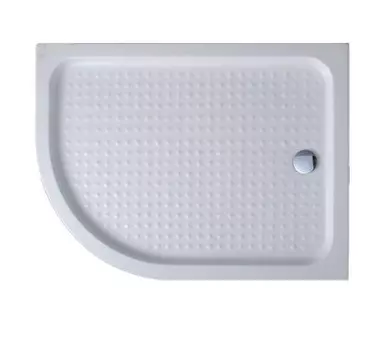 Акриловый душевой поддон Cezares TRAY-A-RH-120/80-550-15-W-R правый