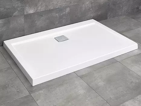 Акриловый душевой поддон Radaway Argos D90x140