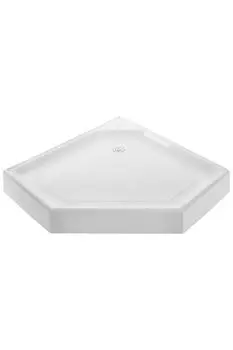 Акриловый душевой поддон Wemor 100x100х14 пятиугольный