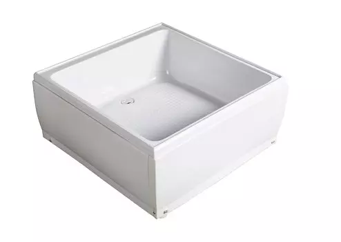 Акриловый душевой поддон Wemor 90x90x38 квадратный