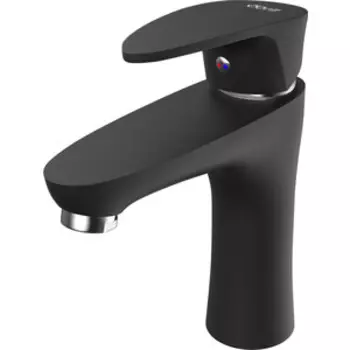 Смеситель для раковины Dorff Alpha черный (D9021000BL)
