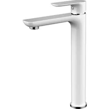 Смеситель для раковины Gappo G1048-2 хром белый (6959477697098)