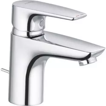 Смеситель для раковины Kludi Pure&amp;Solid с донным клапаном, хром (343820575)