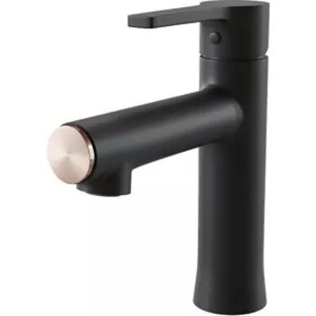 Смеситель для раковины Mixline ML23-04 черный (4610211000513)