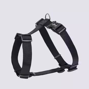 Rungo Шлейка для собак Vario, XL-XXL, обхват груди 85-130 см, ширина ремешка 3,8 см, черный