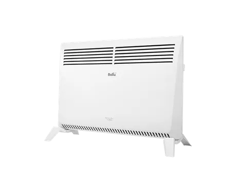 Конвектор Ballu Camino Eco Turbo BEC/EMT-2000 2 кВт 25 м, 220В, напольный, механическое управление, термостат, белый