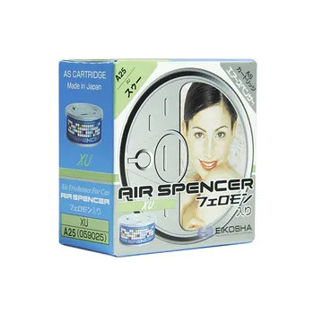 Ароматизатор автомобильный на приборную панель EIKOSHA SPIRIT REFILL, меловой, XU (A-25)
