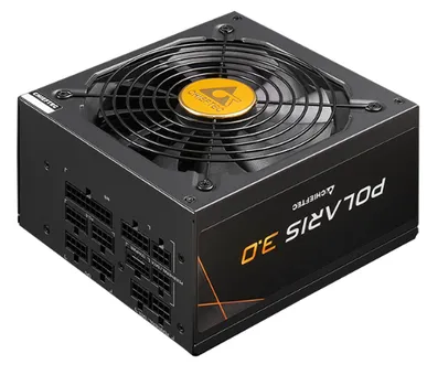 Блок питания ATX Chieftec POLARIS 3.0 PPS-850FC-A3 850W, 80 PLUS GOLD, Active PFC, 135mm fan, full cable management (ATX 12V 3.0) Retail