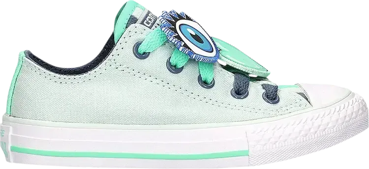 Кроссовки Converse Chuck Taylor All Star Low PS Loopholes - Fiberglass, бирюзовый