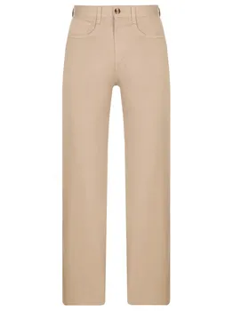 Брюки хлопковые SAINT LAURENT