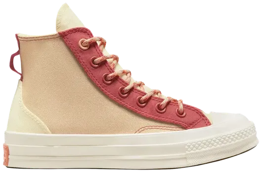 Кроссовки Converse Chuck 70 High Colorblock Overlay - Rhubarb Pie, коричневый
