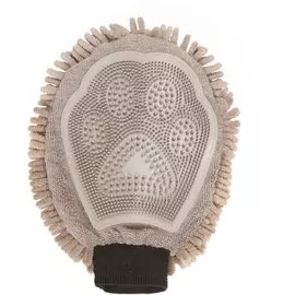 Перчатка для груминга Dog Gone Smart Grooming Mitt для животных (25 х 18 см, Коричневый)