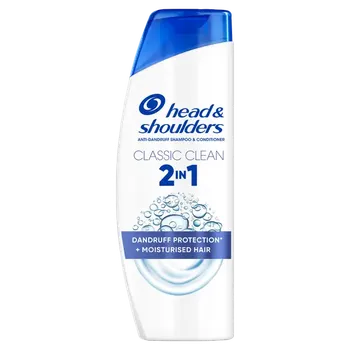 Шампунь против перхоти с кондиционером 2в1 для волос, 330 мл Head&Shoulders Classic clean