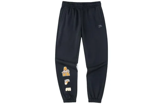Трикотажные спортивные штаны Life Collection женские черные Anta