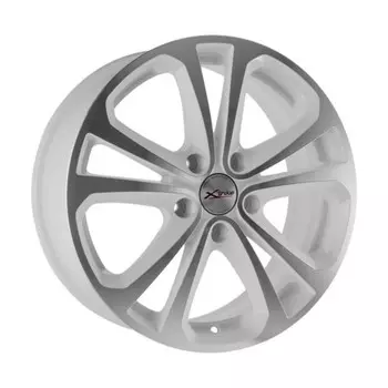 Диск колесный X'trike X-113 7xR17 5x114.3 ЕТ35 ЦО67.1 белый с полировкой лицевой стороны 63233