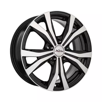 Диск колесный X'trike X-118 6.5xR16 5x112 ЕТ33 ЦО66.6 черный частично полированный 29140