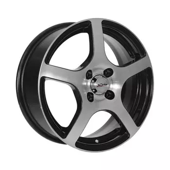Диск колесный X'trike X-118 6xR15 4x100 ET45 ЦО67.1 черный полностью полированный 28141