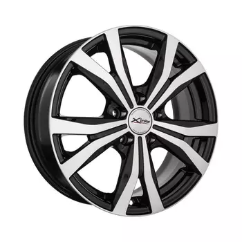 Диск колесный X'trike X-119 6.5xR16 5x100 ЕТ38 ЦО67.1 черный полированный 29143