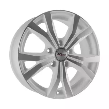 Диск колесный X'trike X-119 6.5xR16 5x115 ЕТ41 ЦО70.2 белый с полировкой лицевой стороны 63187