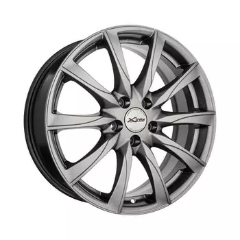 Диск колесный X'trike X-120 7xR17 5x108 ET45 ЦО60.1 насыщенный черный 74754