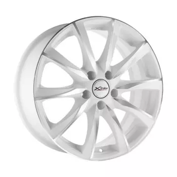 Диск колесный X'trike X-120 7xR17 5x112 ЕТ45 ЦО66.6 белый с полировкой лицевой стороны 63253