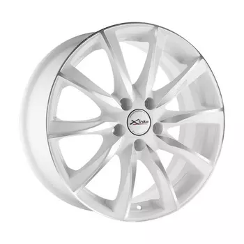 Диск колесный X'trike X-120 7xR17 5x114.3 ЕТ45 ЦО67.1 белый с полировкой лицевой стороны 75982