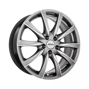 Диск колесный X'trike X-120 7xR17 5x114.3 ЕТ45 ЦО67.1 мрачно серебристый глубокий 29076