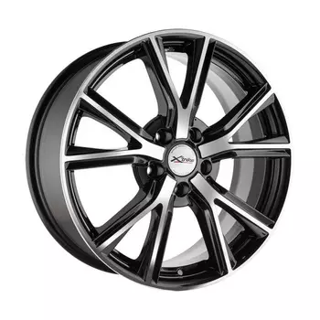 Диск колесный X'trike X-122 7.5xR18 5x108 ЕТ50 ЦО63.35 черный частично полированный 63540