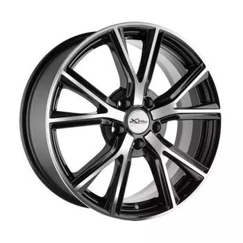 Диск колесный X'trike X-122 7.5xR18 5x114.3 ЕТ45 ЦО67.1 черный с полировкой 63537