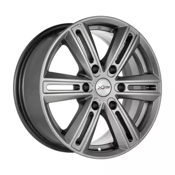Диск колесный X'trike X-123 7.5xR17 6x114.3 ЕТ30 ЦО67.1 серебристый темный 67571