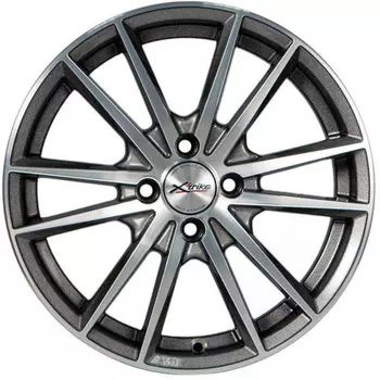 Диск колесный X'trike X-128 6.5xR16 4x100 ЕТ45 ЦО67.1 темный серебристый 74292