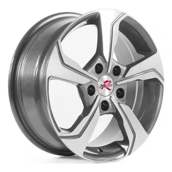 Диск колесный X'trike X-130 6.5xR16 5x114.3 ЕТ45 ЦО60.1 мрачно серебристый глубокий 40075