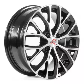 Диск колесный X'trike X-130 6xR15 4x100 ЕТ46 ЦО54.1 черный полированный 40050