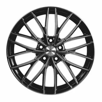 Диск колесный X'trike X-130 7.5xR18 5x114.3 ЕТ45 ЦО67.1 черный с полировкой 74437