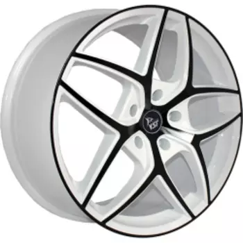Диск колесный YST X-19 5.5xR14 4x100 ET49 ЦО56.6 серебристый с полированной лицевой частью 9143185