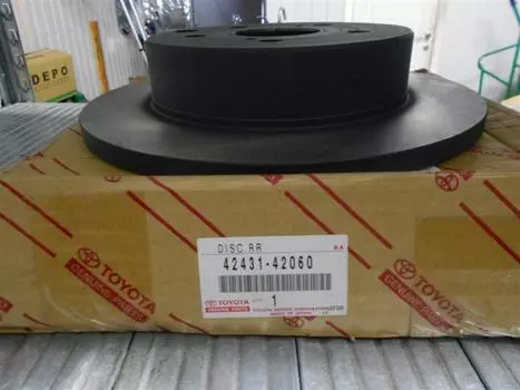 Диск тормозной задний Toyota 4243142060 Toyota RAV4 (4G) CA40 2012-