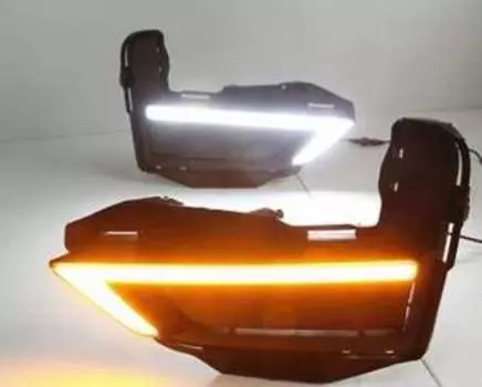 Дневные ходовые огни Dallon DAL00227 для Nissan X-Trail (3G) T32 рест. 2017-