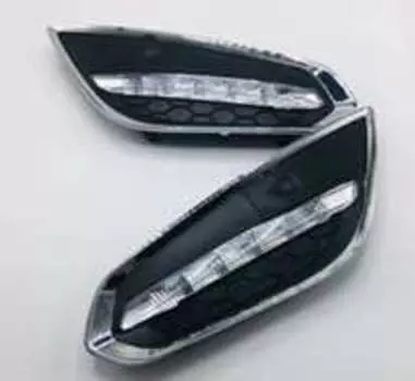 Дневные ходовые огни Dallon DAL00337 для Volvo S60 (2G) рест. 2013 -