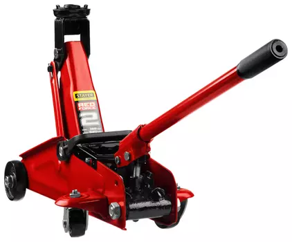 Домкрат подкатной гидравлический STAYER Red Force 43152-2 (2 т)