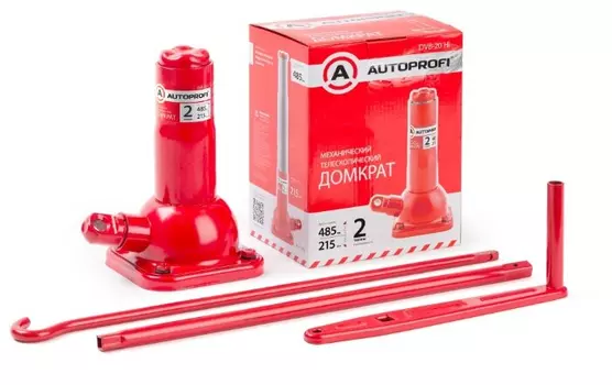 Домкрат винтовой механический AUTOPROFI DVB-20 Hi (2 т)