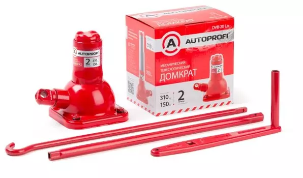Домкрат винтовой механический AUTOPROFI DVB-20 Lo (2 т)
