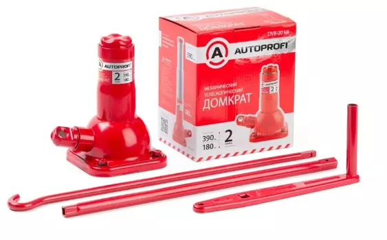 Домкрат винтовой механический AUTOPROFI DVB-20 Mi (2 т)