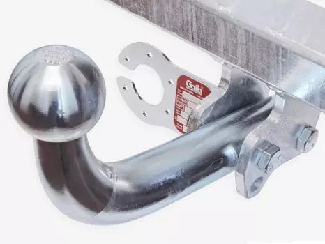 Фаркоп (без электрики) Galia O058A Opel Astra J 2010 - 2015