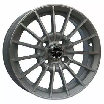 Диск колесный Tech-Line 406 5,5xR14 4x100 ET35 ЦО67,1 серый rd831796